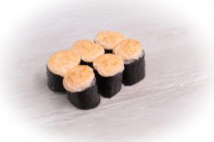 Запеченные мини роллы