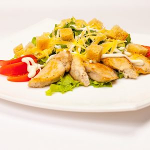 Цезарь с курицей